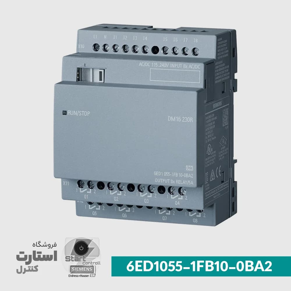Siemens LOGO 6ED1055-1FB10-0BA2 | کارت دیجیتال لوگو زیمنس