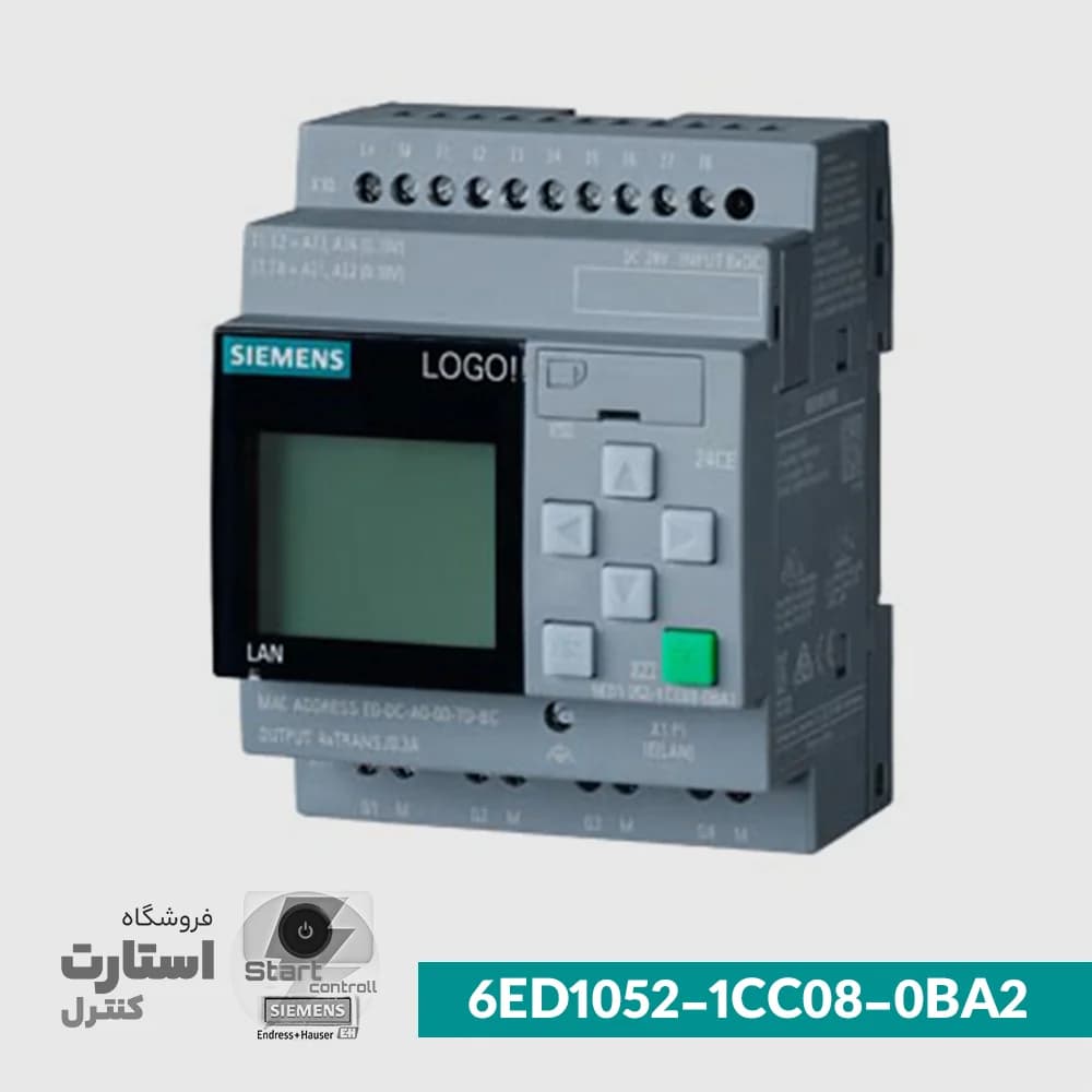 Siemens LOGO 6ED1052-1CC08-0BA2 | لوگو زیمنس