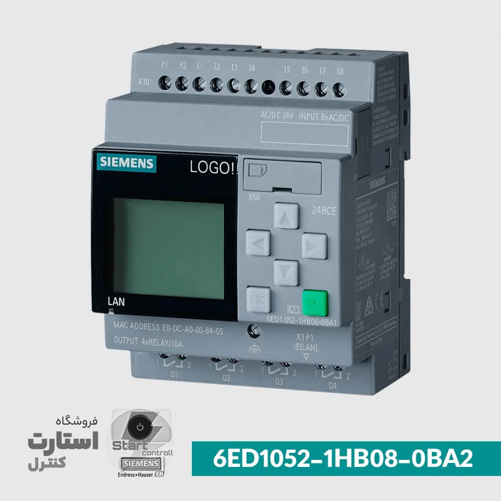 Siemens LOGO 6ED1052-1HB08-0BA2 | لوگو زیمنس