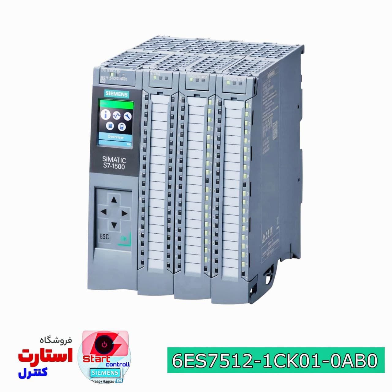 CPU زیمنس Siemens CPU 1512C‑1 PN – 6ES7512‑1CK01‑0AB0