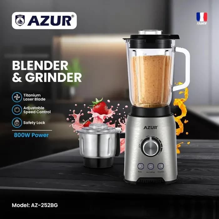مخلوط کن و آسیاب کن آزور مدل Azur AZ-252BG — تصویر ۴