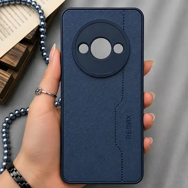 کاور شارک قاب مدل چرم RMX مناسب برای گوشی موبایل شیائومی Redmi A3 / A3X