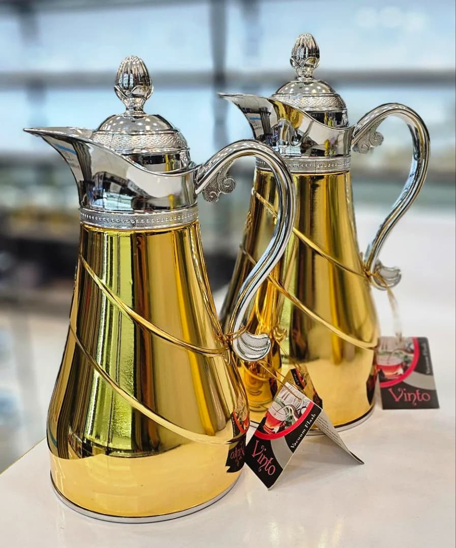 فلاسک چای دو قلو عربی وینتو