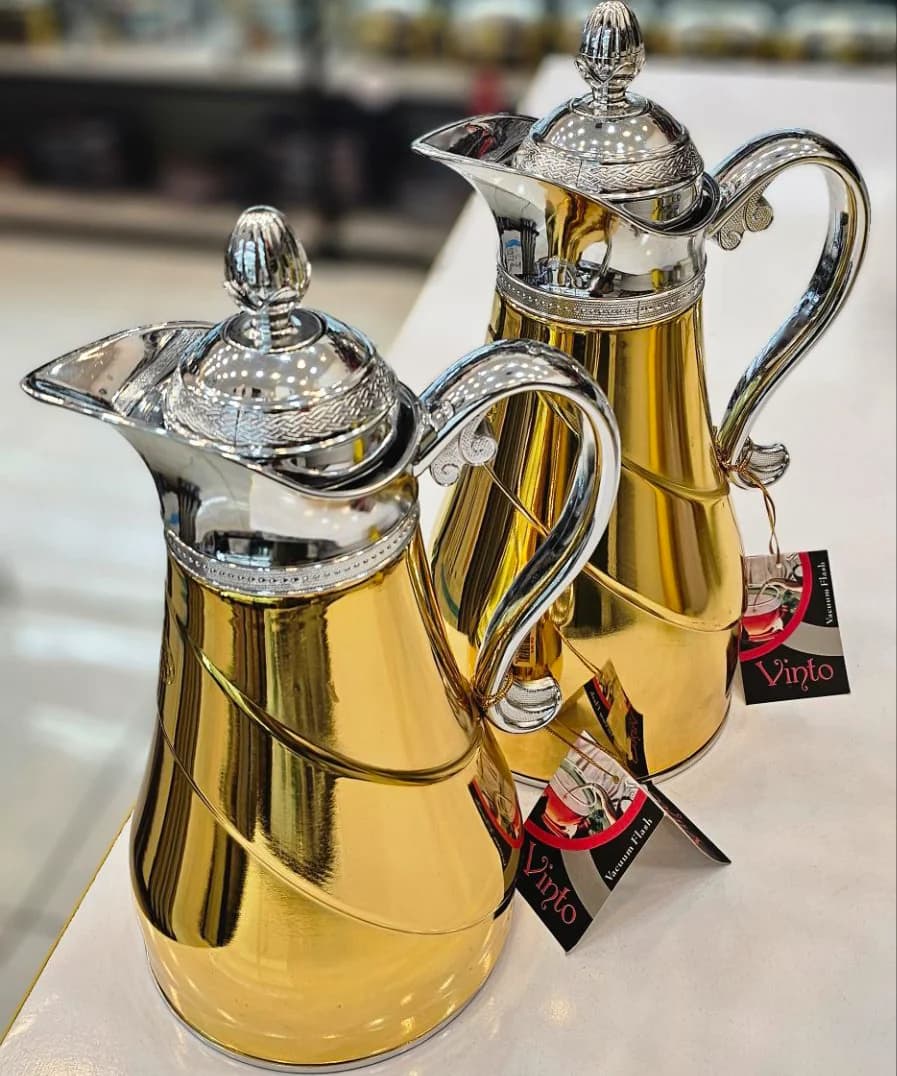 فلاسک چای دو قلو عربی وینتو — تصویر ۴