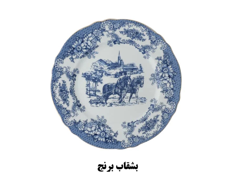 پلوخوری چینی پردیس قالب الگانس طرح ویلیج