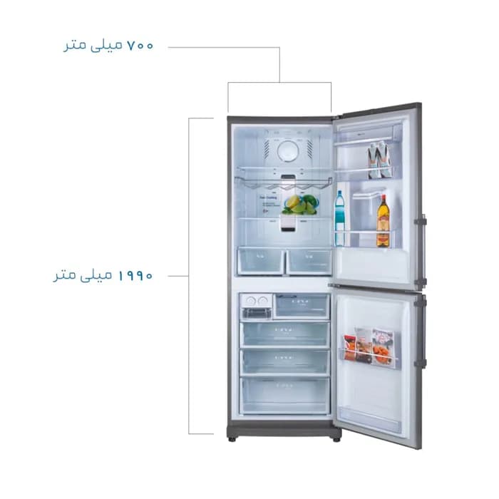 یخچال فریزر کمبی کلور مدل FRNT 101-C سری 70 — تصویر ۴