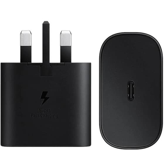 آداپتور 25W سامسونگ (سفید-مشکی)