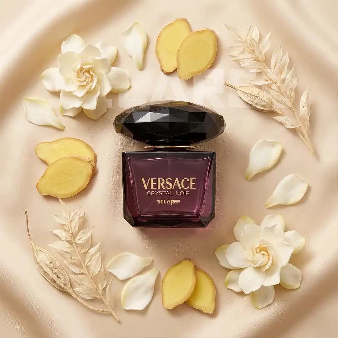 عطر زنانه اسکلاره رایحه ورساچه کریستال نویر – Versace Crystal Noir