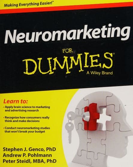 دانلود کتاب نورومارکتینگ برای دامییز Neuromarketing for Dummies پیتر استیدل