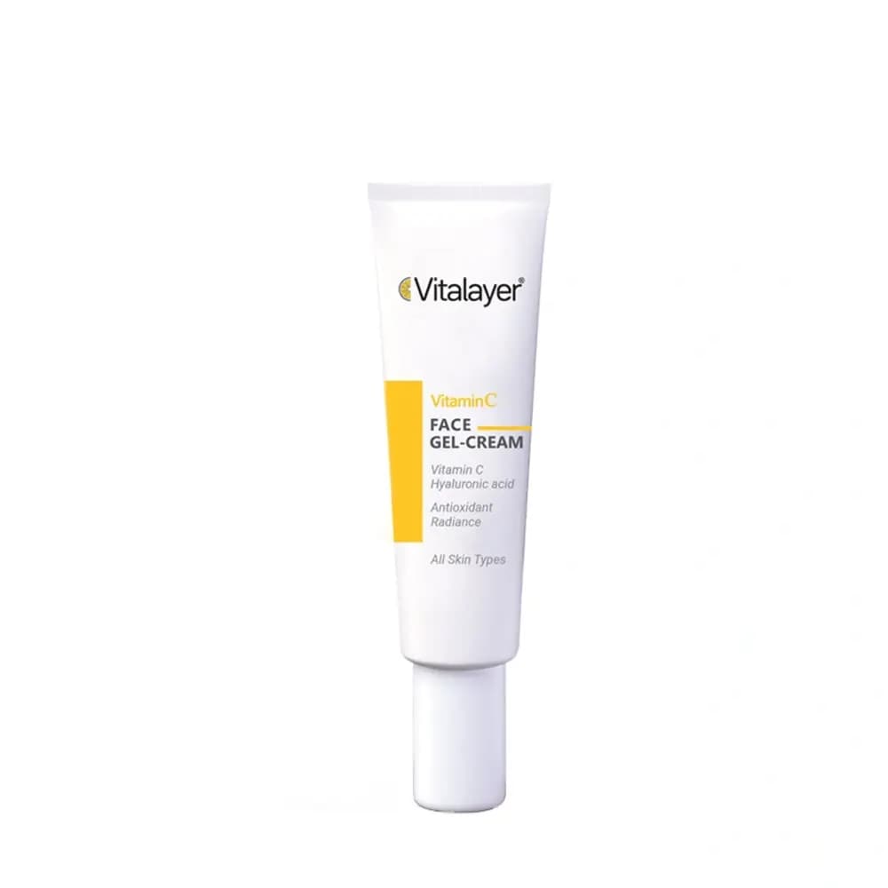 کرم ژل ویتامین C صورت ویتالیر مدل Vitamin C Gel Cream حجم ۳۰ میلیلیتر