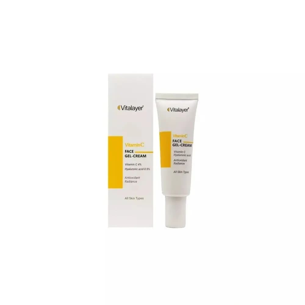 کرم ژل ویتامین C صورت ویتالیر مدل Vitamin C Gel Cream حجم ۳۰ میلیلیتر — تصویر ۲