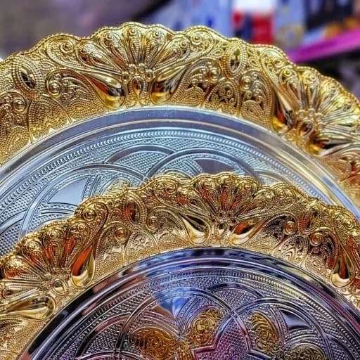 سینی دو قلو عربی رومانتیک هوم گرد — تصویر ۳