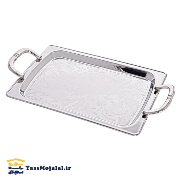 سینی استیل یک میل یونیک سایز متوسط کد 4011 — تصویر ۶