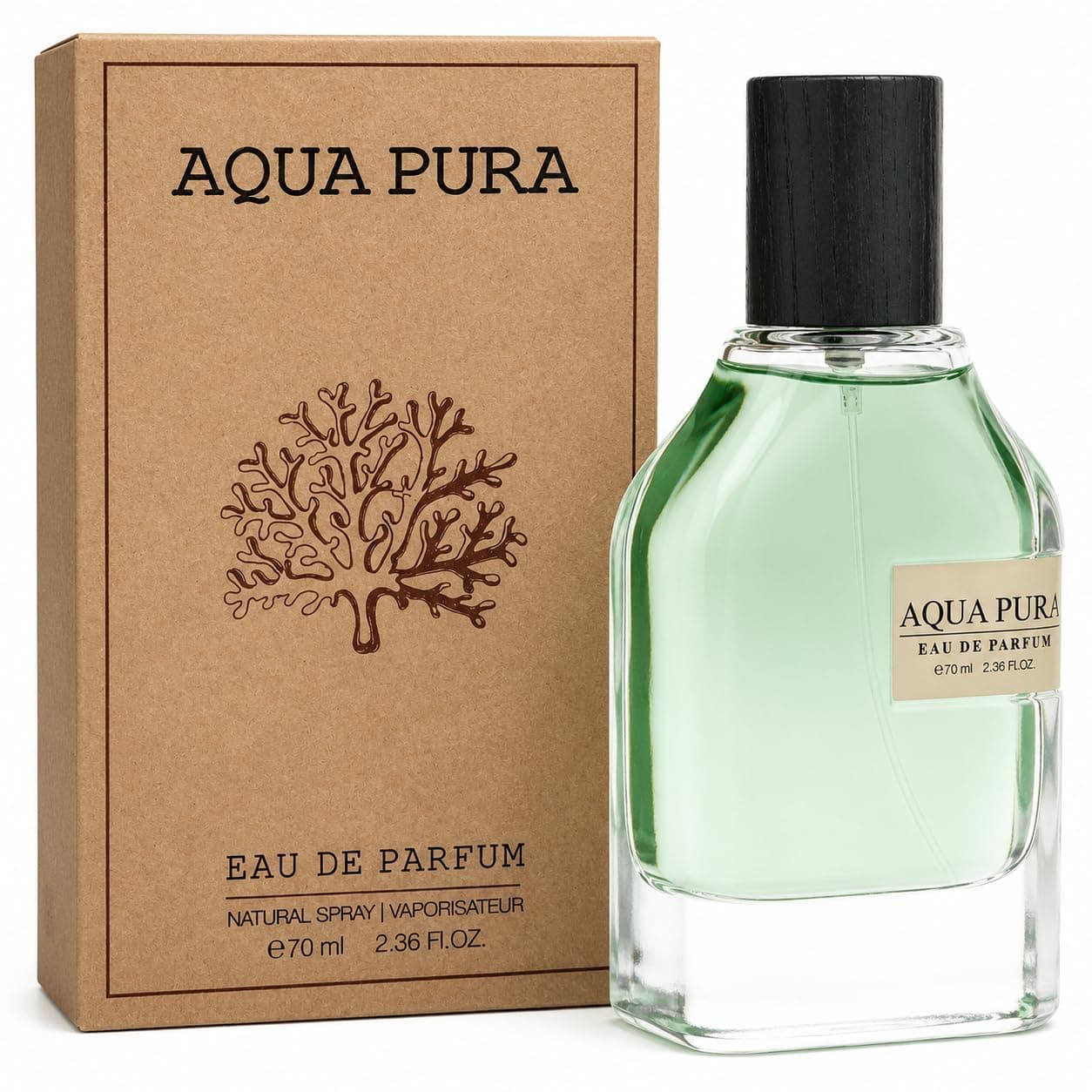 ادکلن آکوا پورا فرگرانس Fragrance World Aqua Pura اصل | مشابه مگاماره اورتو پاریسی — تصویر ۳