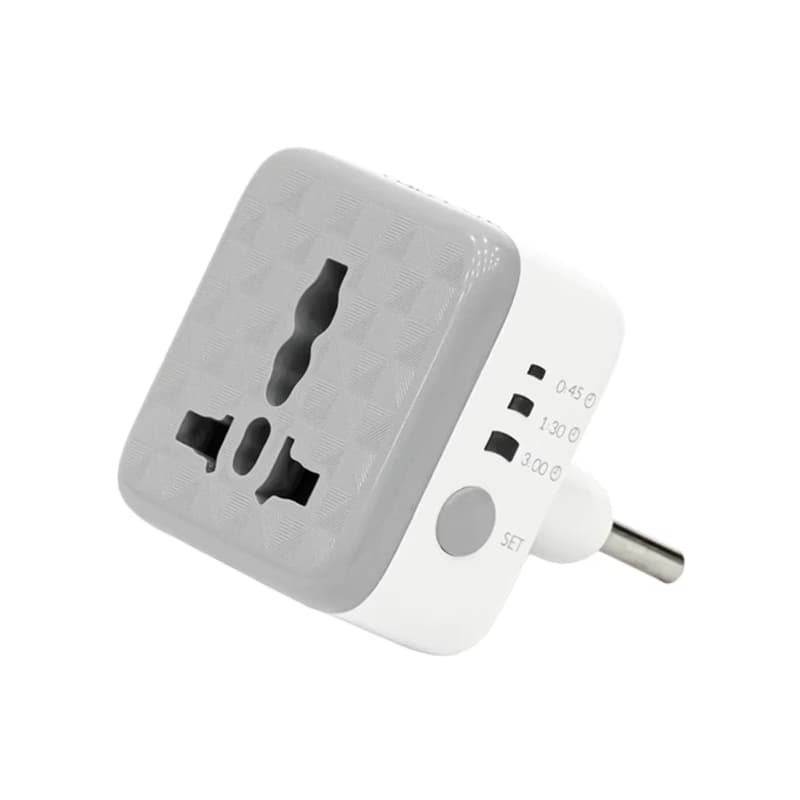 محافظ و تبدل برق هوشمند هادرون تایمردار 3 به 2 مدل P103 (سفید)