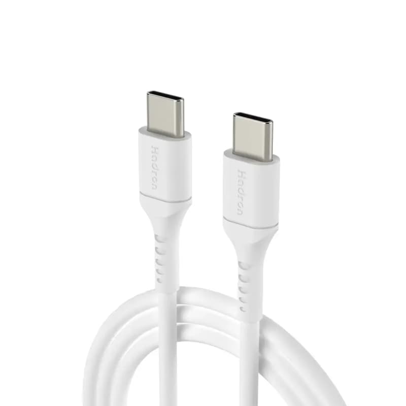 کابل هادرون Type C به Type C مدل C-C01L طول 2 متر رنگ(سفید)