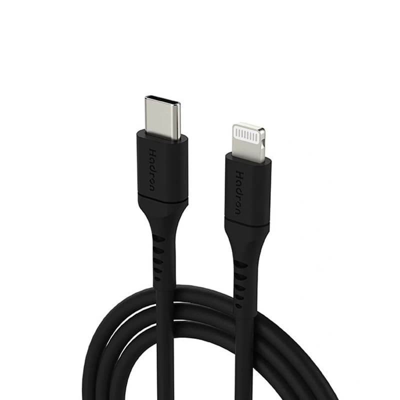کابل هادرون Lightning به Type C مدل C-L01 طول 1 متر (سفید) — تصویر ۲