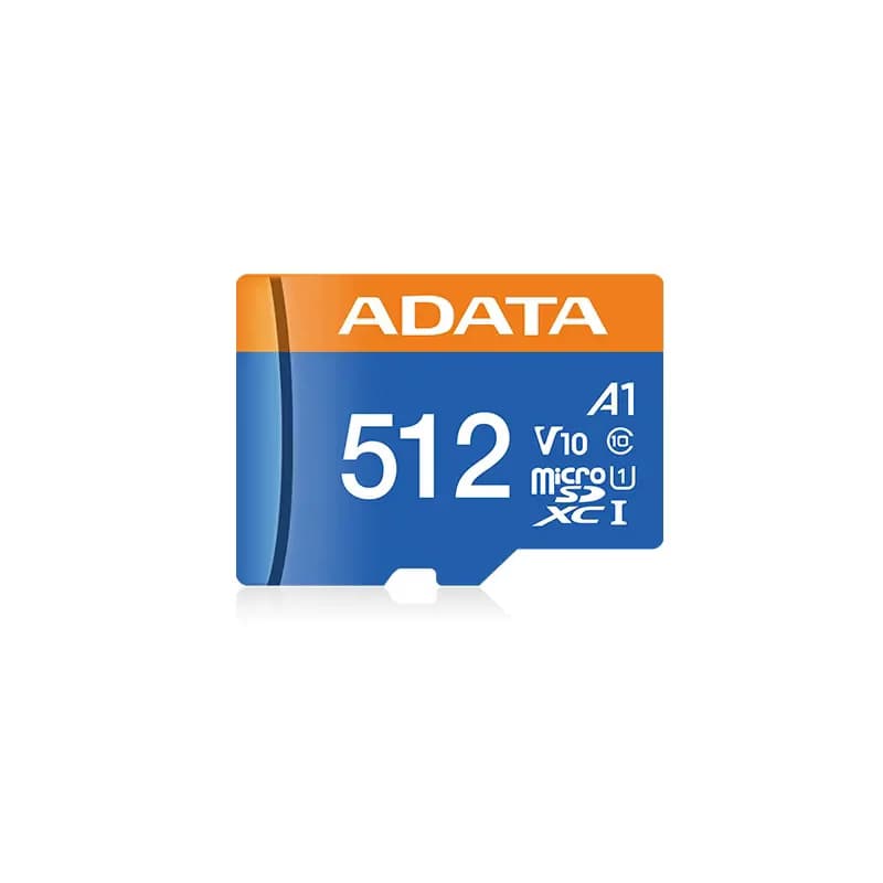 کارت حافظه میکرو اس‌دی ای دیتا 512 گیگابایت سرعت 100MB/s U1 A1 V10