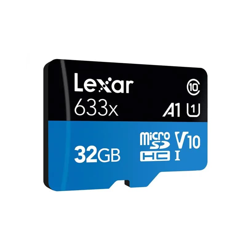کارت حافظه میکرو اس‌دی لکسار 32 گیگابایت سرعت 100MB/s U1 A1 V10