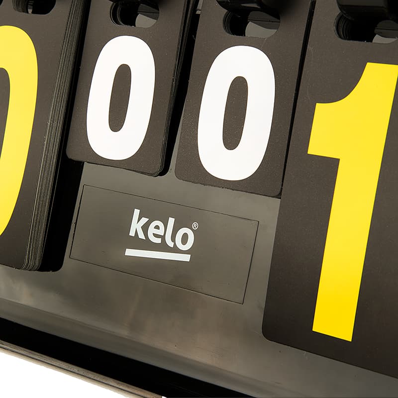 شماره انداز Kelo مدل K054 بدون تایم | مشکی/سفید — تصویر ۴
