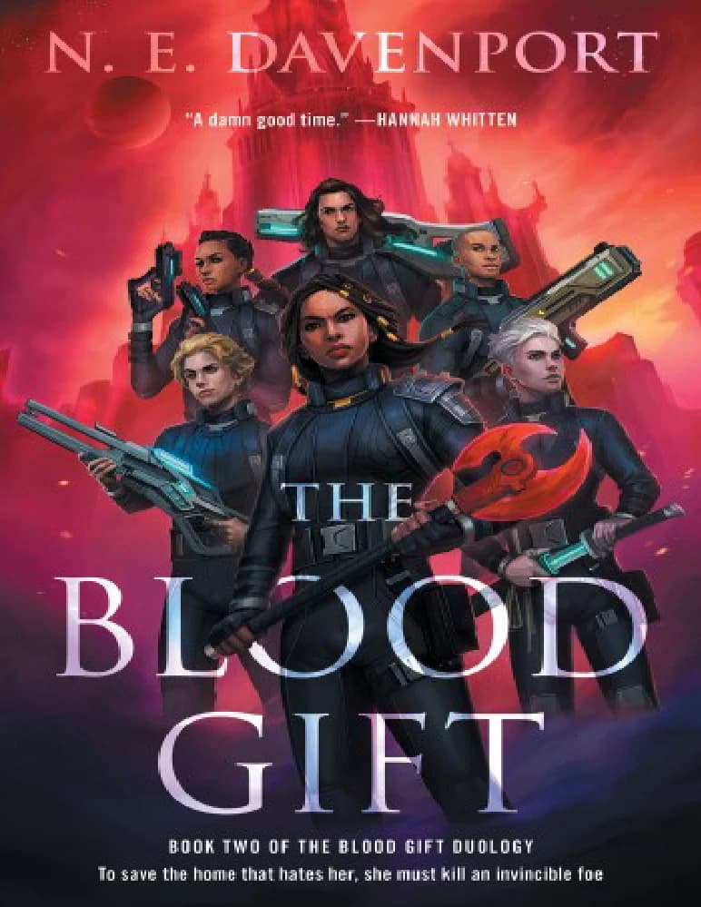 کتاب The Blood Gift (هدیه خون) نسخه انگلیسی PDF | ان. ای. داونپورت