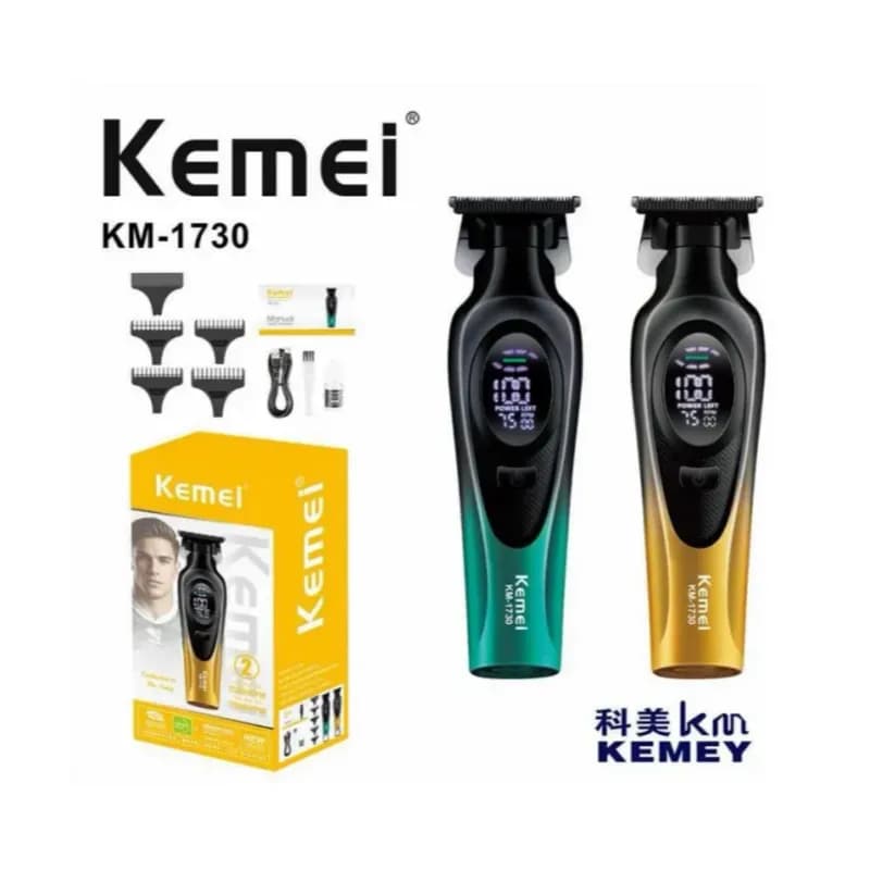 ماشین اصلاح موی سر و صورت شارژی کیمی مدل KEMEI KM-1730 — تصویر ۴