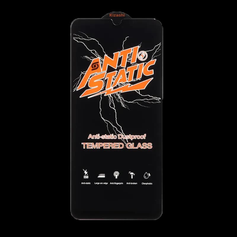 گلس گوشی Kizashi مدل Anti-Static مناسب برای گوشی موبایل Galaxy A05 / A07 / A06 / A05S / Redmi 13C / Poco C65 / Poco M6 5G / Honor X7 / Honor X7A