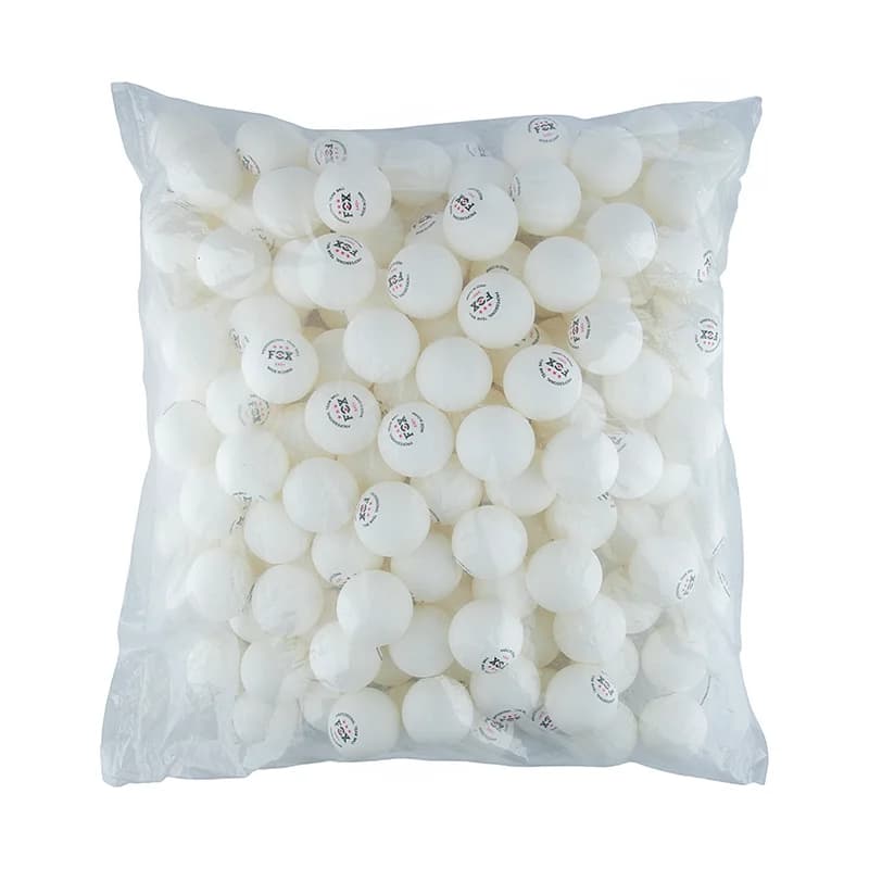 توپ پینگ پنگ تمرینی فاکس 3 ستاره +X40 بسته 150 عددی — تصویر ۲