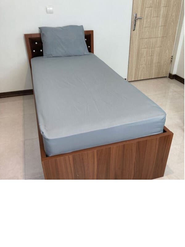 روتختی کشدار تشک 120 تک رنگ ( طوسی)