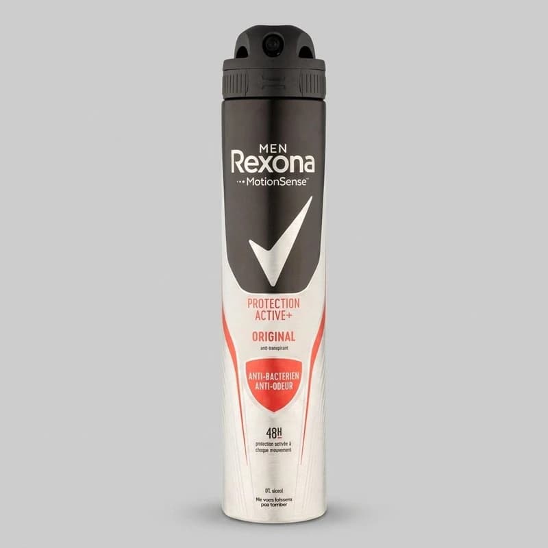 اسپری ضد تعریق مردانه رکسونا مدل Protection Active حجم 200 میلی لیتر — تصویر ۴