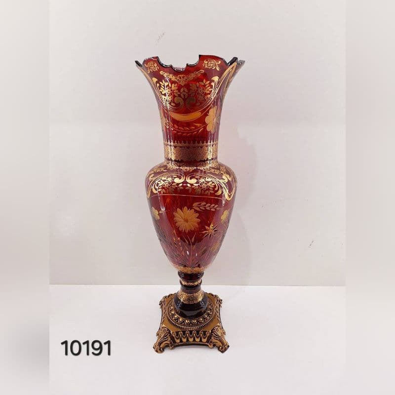 گلدان الکچری امپراطوری زرشکی کد 10191