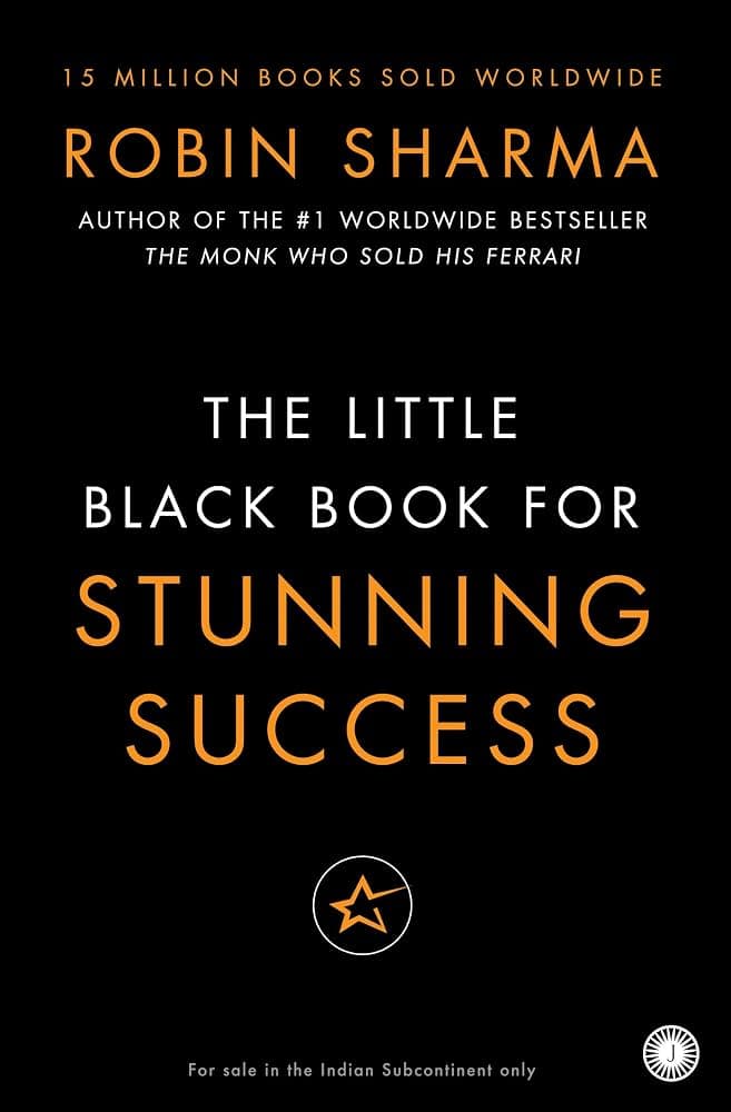 کتاب Little Black Book for Stunning Success اثر رابین شارما نسخه PDF انگلیسی