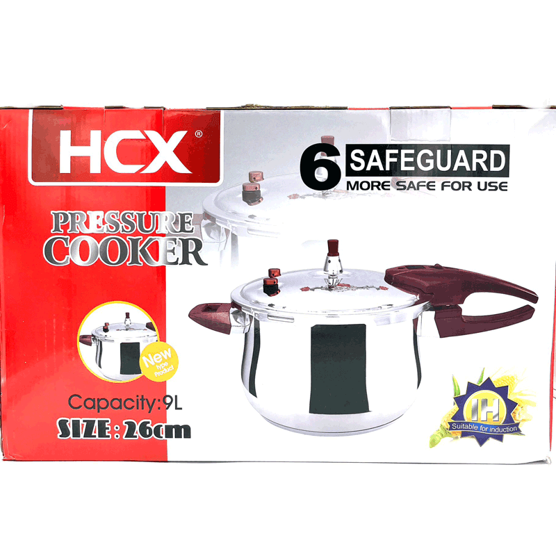 دیگ زودپز استیل 9 لیتری HCX — تصویر ۲