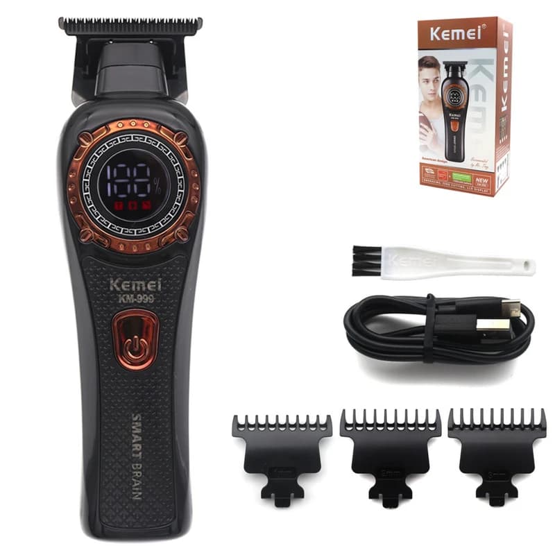 ماشین اصلاح موی سر و صورت شارژی کیمی مدل km-999 — تصویر ۲