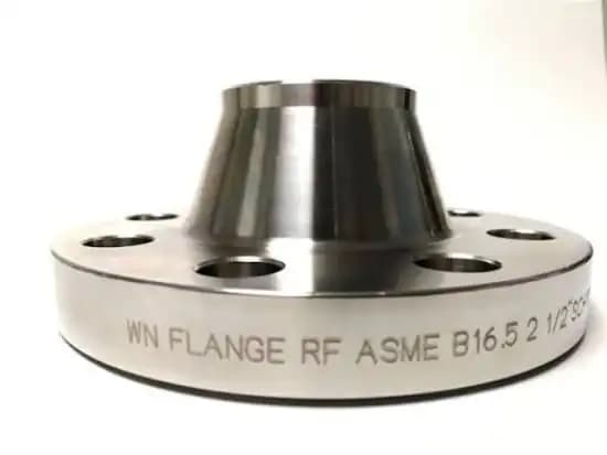 فلنج لبه دار استنلس استیل F316L ,کلاس150 Flange WN class150 stainles steel RF Melesi