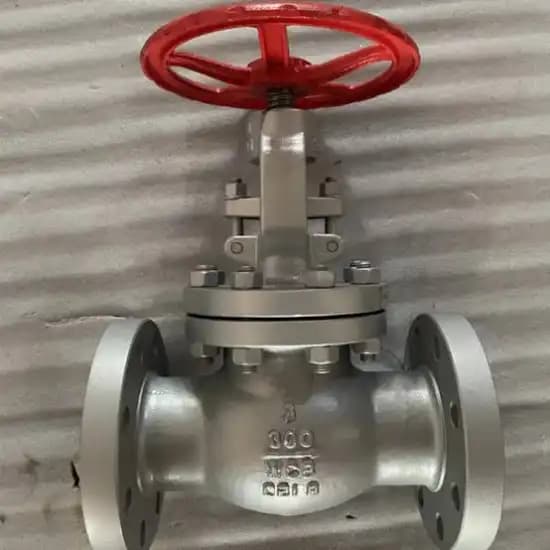 شیر سوزنی فولادی فلنج‌دار کلاس 150 A216 WCB KITZ Flanged Globe Valve Class 150 ASTM A216 WCB KITZ