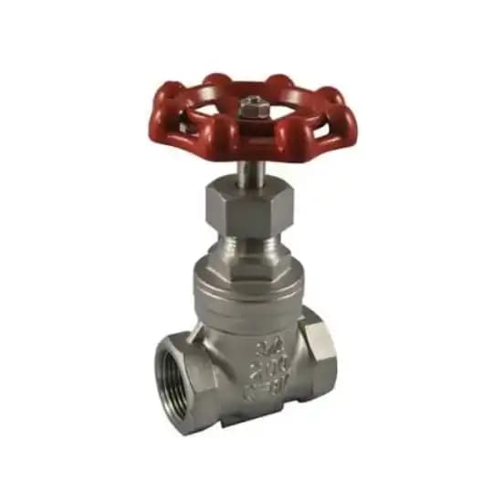 شیر فلکه کشویی استنلس استیل ۳۰۴ کیتز (KITZ Gate Valve 304 – 200PSI)