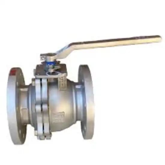 شیر توپی فلنج دار استنلس استیل 304 (CF8) کلاس 150 برند KITZ