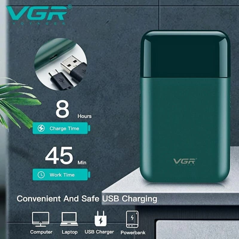 ریش تراش فویلی وی جی آر مدل V-390 — تصویر ۳