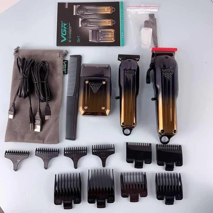 ست ماشین اصلاح آرایشگاهی وی جی آر مدل V-644 — تصویر ۲