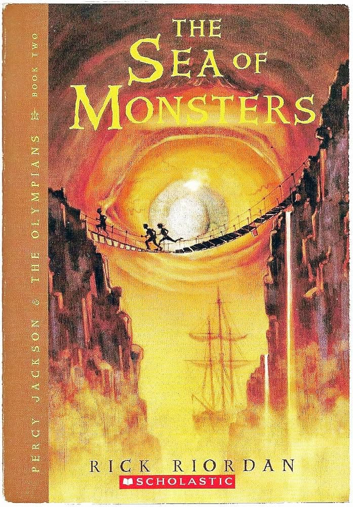 کتاب The Sea of Monsters اثر ریک ریوردان نسخه PDF انگلیسی