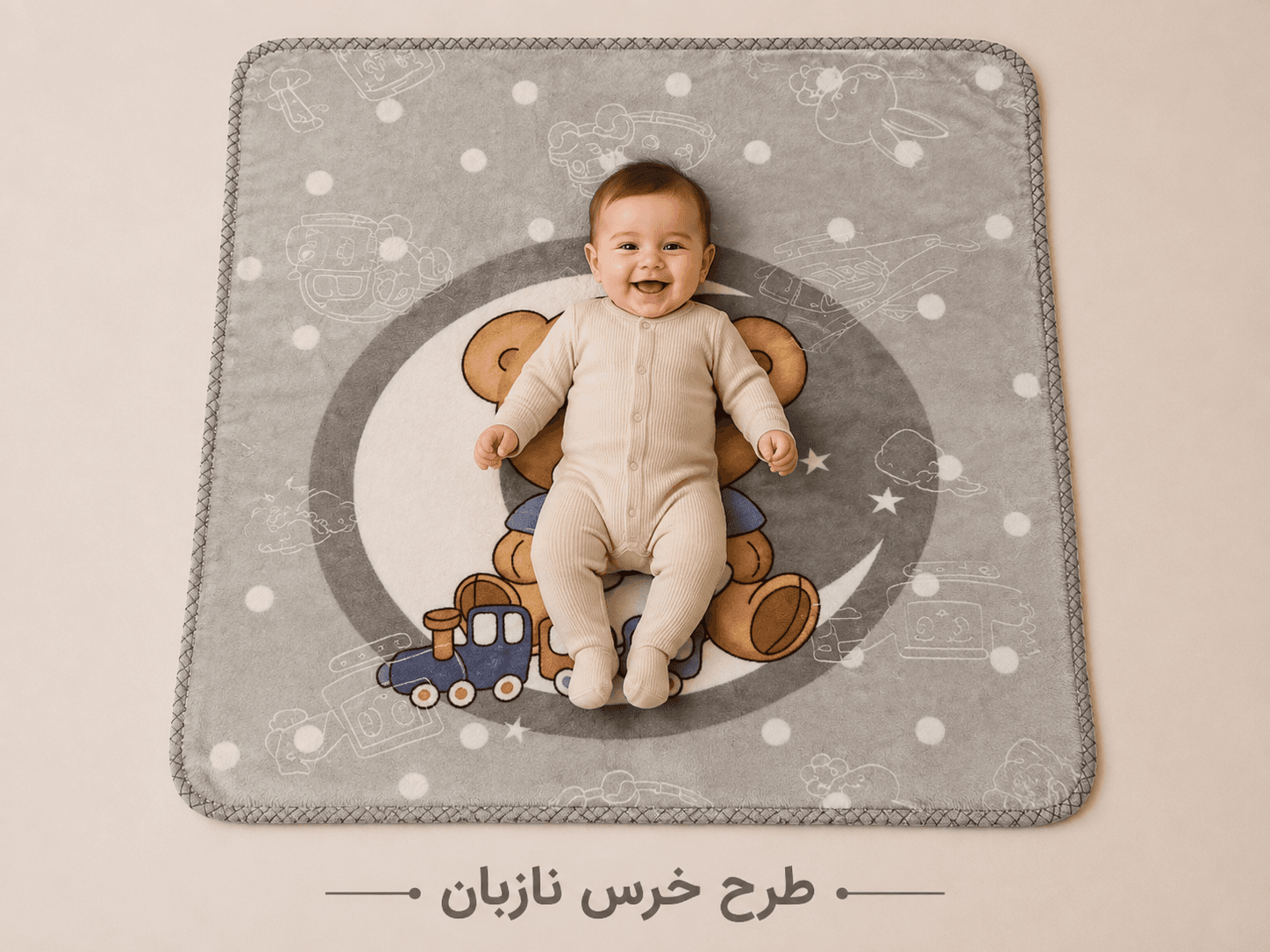 پتو نوجوان مخمل دوطرح سوپرسافت — تصویر ۶