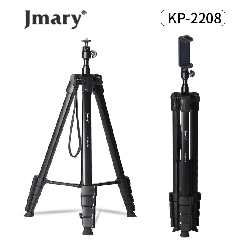 سه‌پایه دوربین جی ماری مدل KP-2208 — تصویر ۶