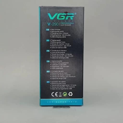 خط زن وی جی ار مدل v-290 — تصویر ۳