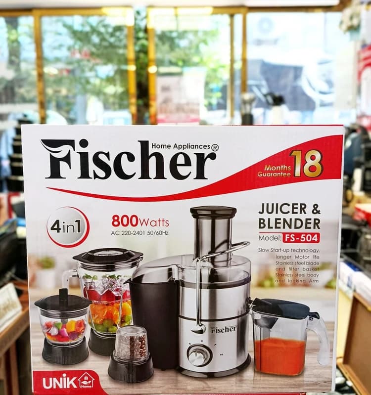 ابمیوه گیری 4 کاره فیچر Fs-504 ضمانت دار