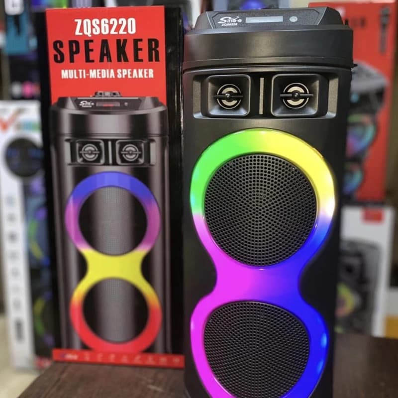 اسپیکر بلوتوثی مدل ZQS 6220 6.5 — تصویر ۴