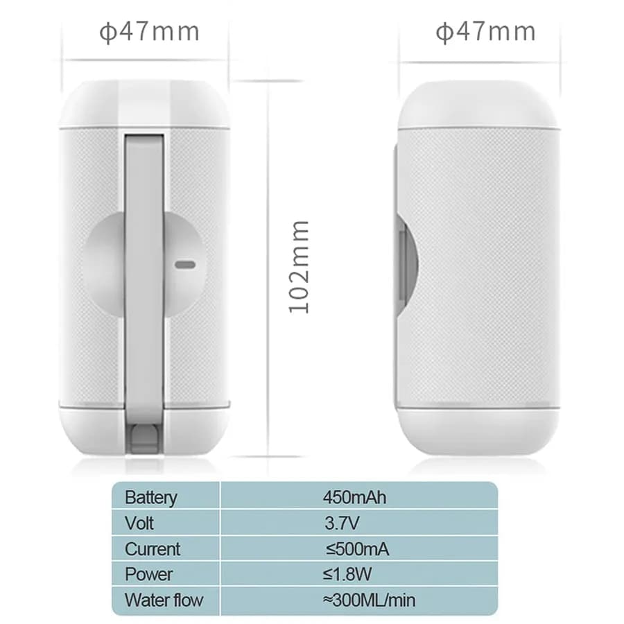 خودشور Pocket Bidet برند blufire اورجینال — تصویر ۴