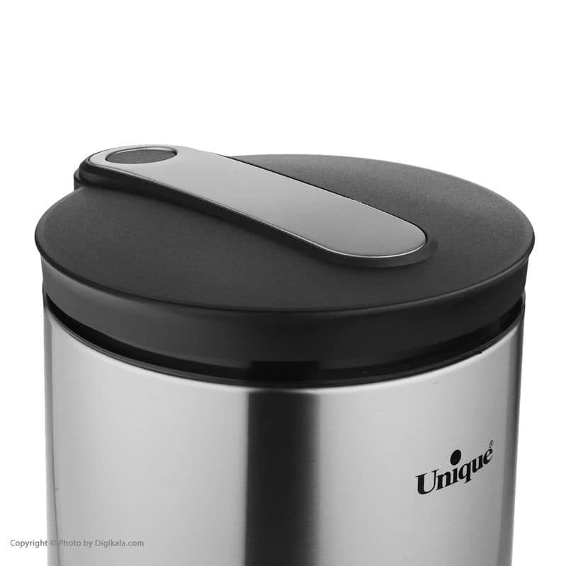 سطل زباله پدالی یونیک مدل UN-4420 ظرفیت ۱۲ لیتر استیل آرام بند — تصویر ۴