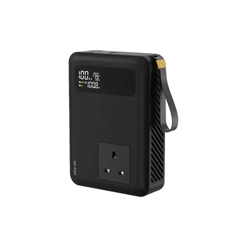 پاوربانک گرین لاین مدل GNPVU270W30BK ظرفیت 30000 میلی آمپر ساعت