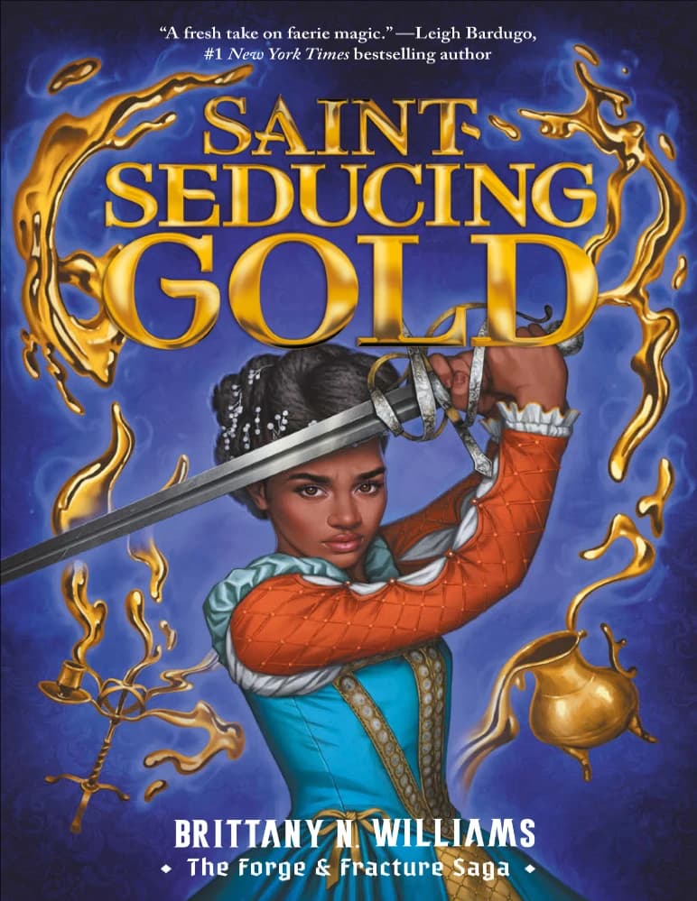 کتاب Saint Seducing Gold (طلای اغواگر مقدس) نسخه انگلیسی PDF | بریتانی ان. ویلیامز
